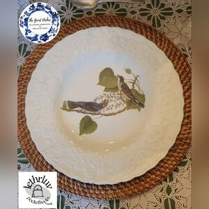 Alfred Meakin Birds of America Audubon #79 Kingbird Dinner Plate